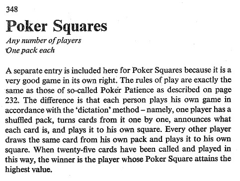 Poker Solitaire — Wikipédia